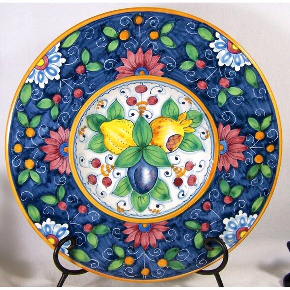 Artesia Ceramics Certaldo Italy Tuscan Majolica Quality Originality Craftswomen - Picture 1 of 5
